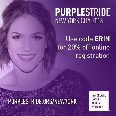 Singer and reality TV star Erin Willett will also perform at the event. Willett, who lost her father to pancreatic cancer, was a semi-finalist on NBC’s “The Voice” and appeared on “The Biggest Loser.” She’s produced a new a single, “Hope’s Alive,” to honor those affected by the disease and 100 percent of the sales up to $1 million will benefit the Pancreatic Cancer Action Network (PanCAN).