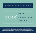 AdTheorent Earns Frost &amp; Sullivan's Growth Excellence Leadership Award for its Data-Driven Digital Advertising Solutions