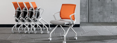 Movi is a superior all-around chair with unparalleled nesting abilities