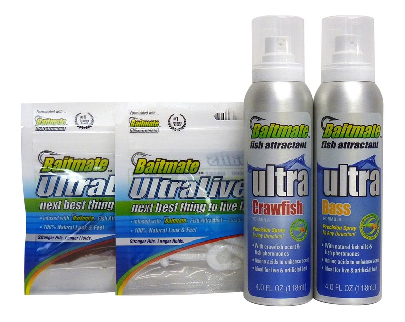 Baitmate Ultra Continuous Sprays and UltraLive Baits