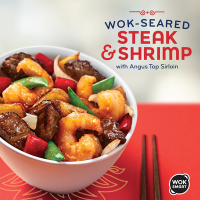 Wok-Seared Steak & Shrimp