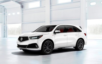 The 2019 Acura MDX A-Spec made a surprise debut today at the 2018 New York International Auto Show. Launching mid-year at Acura dealerships nationally, the MDX A-Spec will complete the introduction of A-Spec variants to Acura’s core model lineup that includes the ILX A-Spec, TLX A-Spec and the all-new 2019 Acura RDX A-Spec, also making its world debut today in New York.