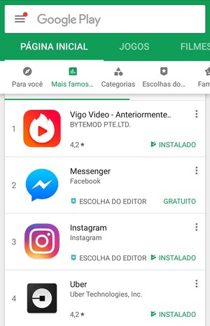 Vigo Video está no topo das paradas -  Crie, descubra e seja premiado!