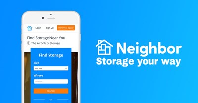 Neighbor connects people who have unused space in their homes, garages or apartments to renters who are looking for affordable storage