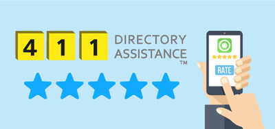 411 Directory Assistance Star Rating System (CNW Group/411 Directory Assistance)
