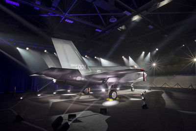 The first Republic of Korea F-35A makes its public debut in a special ceremony at Lockheed Martin in Fort Worth, Texas, March 28. Lockheed Martin photo by Alex Groves