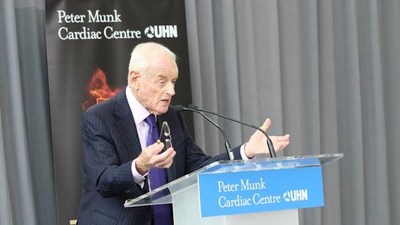 Peter Munk (CNW Group/University Health Network)