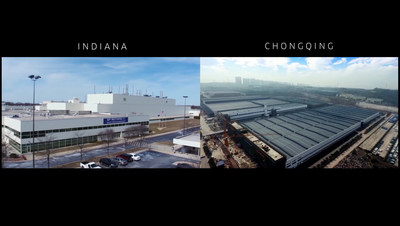 SF Motors' manufacturing facilities in both China and the US