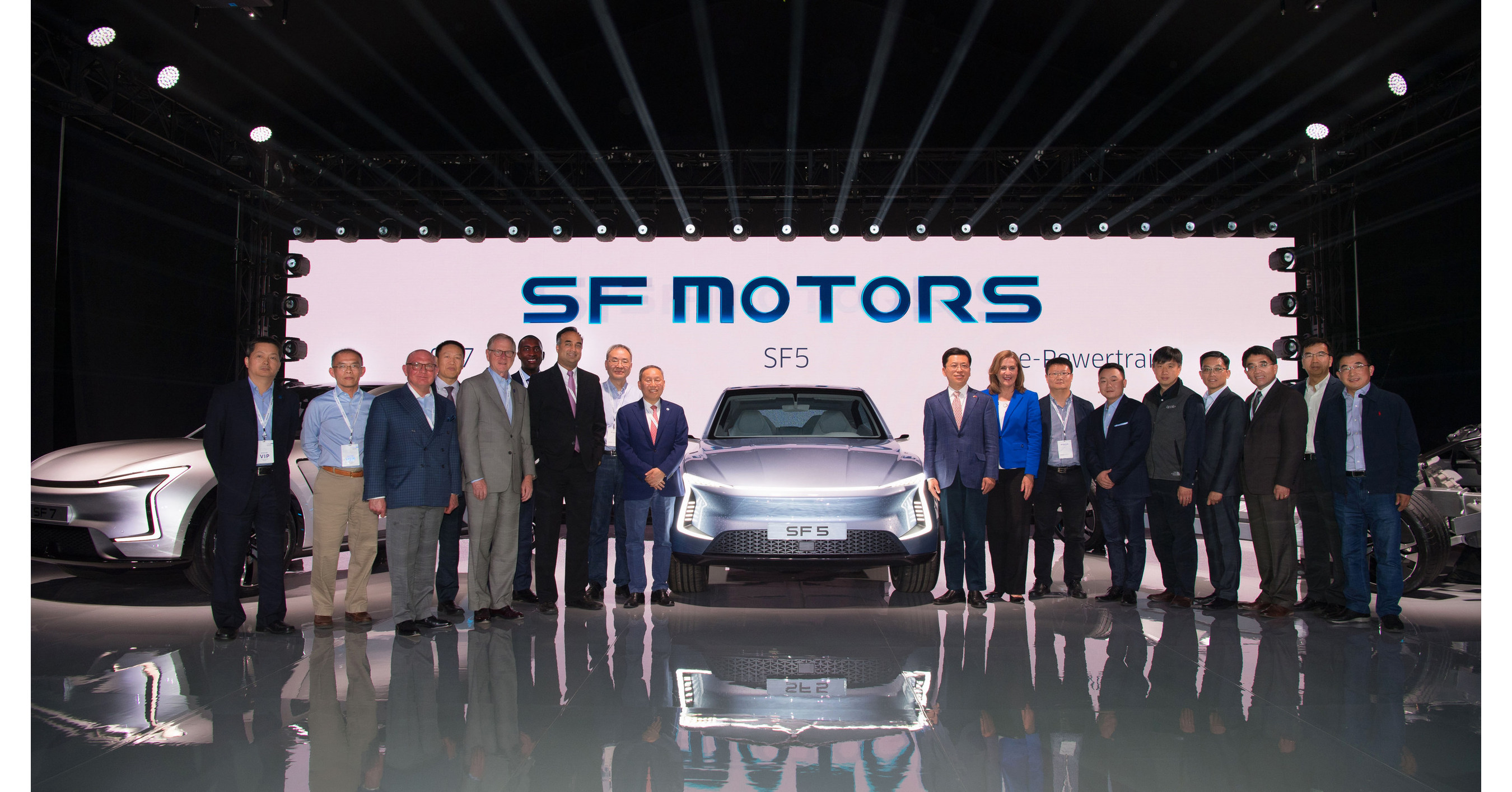 SF Motors Unveils Advanced Intelligent Electric Vehicle Technology to