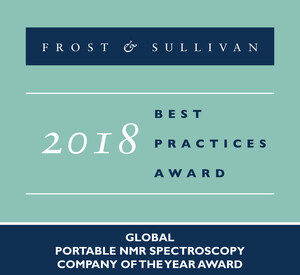 Nanalysis Earns Frost &amp; Sullivan's Company of the Year Award in the Portable NMR Spectroscopy Market