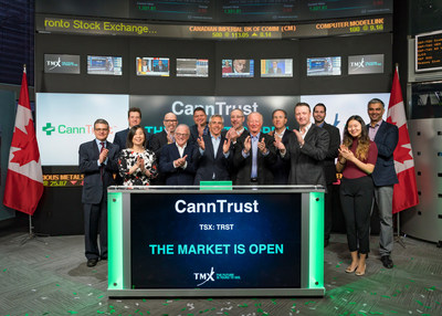 CannTrust Holdings Inc. Opens the Market (CNW Group/TMX Group Limited)