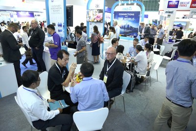 Inside the show floor of Vietwater 2017