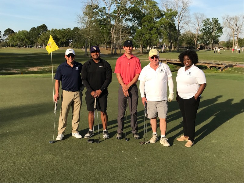 Jeff Johnson, Justin Vincent, Seth Reeves, Dr. Tony Alleman and Natashia Cheatham