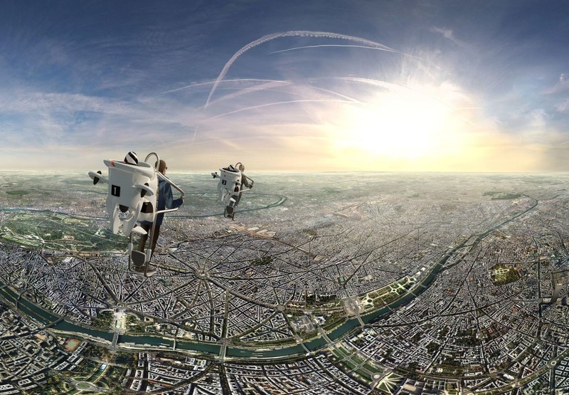 FlyView Takes You Flying Over Paris at One-of-a-Kind Virtual Reality Attraction (PRNewsfoto/FlyView)