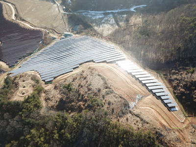 Sungrow supplied to a 1.5MW PV plant in Gongju-si, Chungcheongnam-do, South Korea