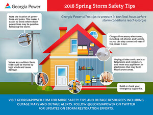 Georgia Power stresses safety during spring storm season