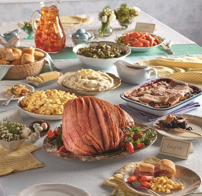 This Easter, Cracker Barrel Old Country Store and Operation Homefront helped provide 400 military families a Heat n’ Serve Easter Family Meals To-Go. The meal serves up to 10 people and includes spiral sliced ham, mashed potatoes, roasted gravy, three country sides, sweet yeast rolls and sweet blackberry cobbler, all accompanied with a gallon of iced tea.