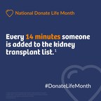 DaVita Advocates for Organ Donors to Support Its Patients' Transplant Goals during National Donate Life Month