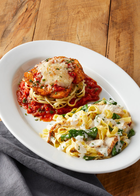 Can T Decide What To Order Have Both For A Limited Time Bravo Cucina Italiana Guests Can Receive Two Half Portions Of Favorite Italian Classics