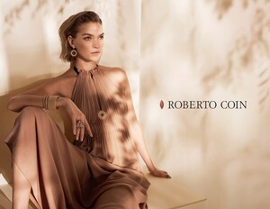 Roberto Coin lancia la sua nuova campagna pubblicitaria con la top model Arizona Muse