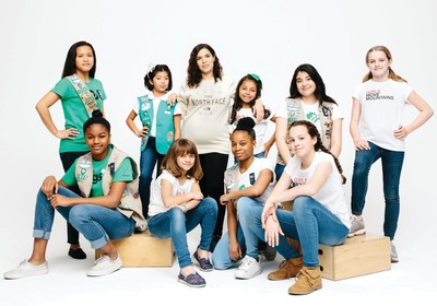 The North Face joins with actress, director, activist and former girl scout America Ferrera to encourage girls to explore.