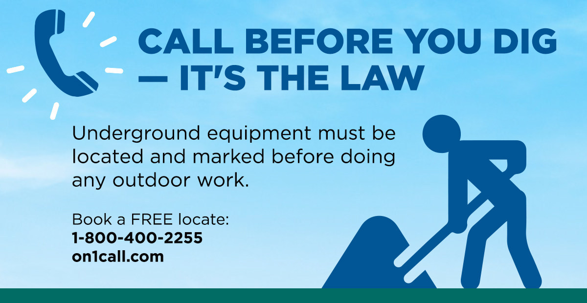 It S Landscaping Season And Toronto Hydro Is Urging Homeowners And Contractors To Call Before They Dig