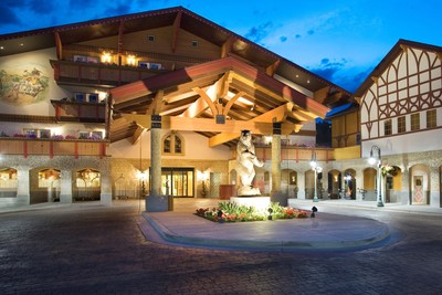 Swiss-style architecture and décor welcome guests at Zermatt Utah, A Trademark Collection Hotel, in Midway, Utah.