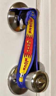 Super Grip Lock is an affordable new way to stop criminals from unlocking your deadbolt at home or when staying in a hotel or motel.