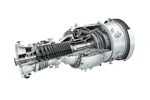 The Siemens SGT-800 industrial gas turbine combines a reliable robust design with high efficiency and low emissions. (CNW Group/Siemens Canada Limited)