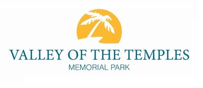 Valley of the Temples Memorial Park logo.