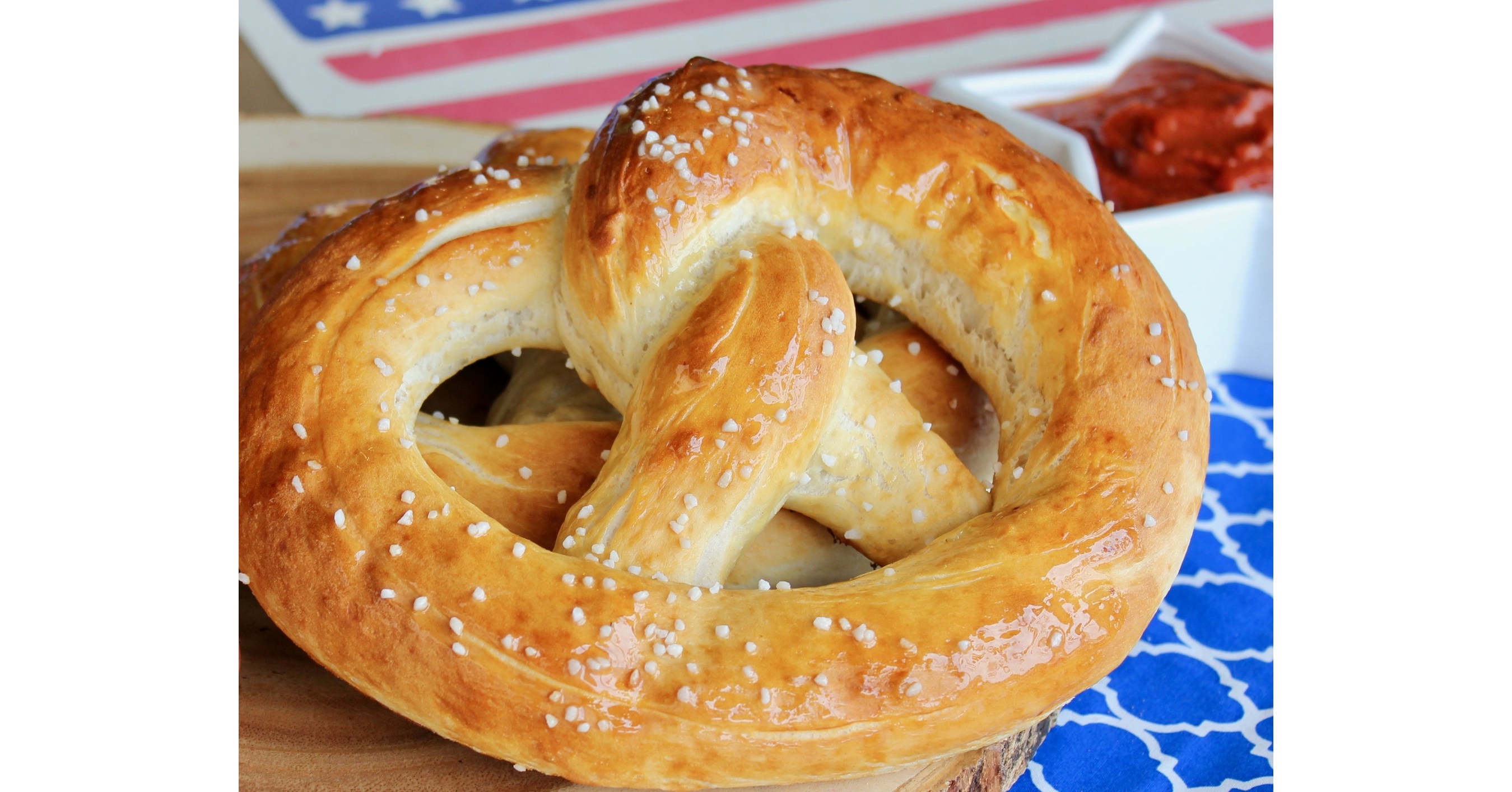 Ben's Soft Pretzels - Can you name all 11 gourmet pretzel dipping