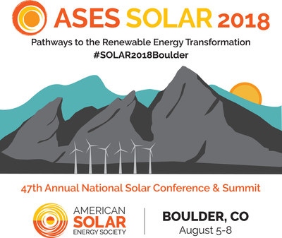 ASES SOLAR 2018 Conference Announces Extended Deadline for Submissions; Early Registration Opens April 10