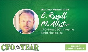 Intezyne CEO E. Russell McAllister Selected as Tampa Bay CFO of the Year Finalist