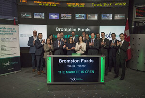 Brompton Funds Opens the Market