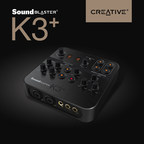 Creative Unleashes Sound Blaster K3+ in the US: The Portable Mixing Board for Today's Online Streamers