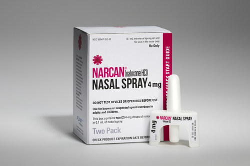 NARCAN® Nasal Spray 4mg is the only FDA-approved, needle-free formulation of naloxone for the emergency treatment of a known or suspected opioid overdose