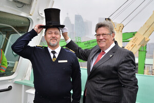 PortsToronto celebrates 157th annual Beaver Hat Ceremony with the arrival of the first ship of the season