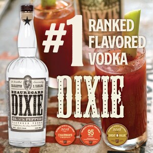 Dixie Black Pepper Vodka Is Voted The World's Top Flavored Vodka