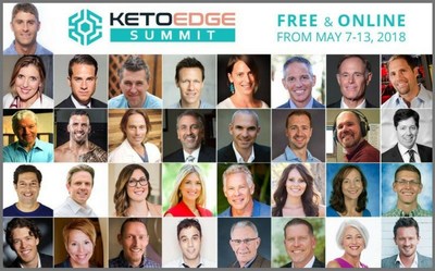 The Keto Edge Summit is online and FREE from May 7-13, 2018, and showcases over 32 world renowned experts in the emerging field of Ketogenic Diets and the impact possible to help give you a powerful EDGE in your life. Learn how to take your health to a new level and register for the Keto Edge Summit here:  bit.ly/TheKetoEdgeSummit