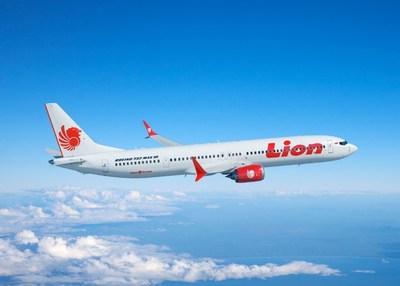 Boeing and the Lion Air Group today announced the airline purchased 50 of Boeing’s new 737 MAX 10 airplane, which will be the most fuel-efficient and profitable single-aisle jet in the aviation industry. This rendering shows the airplane in the carrier's livery. (Boeing illustration)