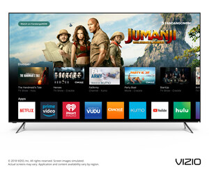 VIZIO Unveils Next Era of Smart TV with Launch of the 2018 SmartCast™ OS