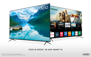 VIZIO Launches All-New 2018 M-Series™ 4K HDR Smart TVs Featuring Step-Up Picture Quality and Bezel-Less Design