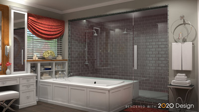 Create beautiful renderings quickly and efficiently with thousands of items from the largest collection of manufacturers’ catalogs with 2020 Design kitchen and bathroom space planning software. (CNW Group/2020)