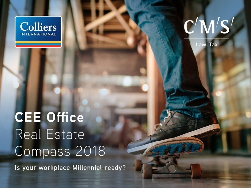 2018 CEE office report: Is your workplace millennial ready? (PRNewsFoto/Colliers International CEE)