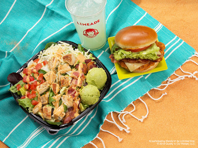 Wendy’s pairs cool and creamy with bold and zesty in the new Southwest Avocado Chicken Salad and Sandwich. The freshly prepared salad, sandwich duo fuses flavors from the southwest for that Deliciously Different taste found only at Wendy’s.