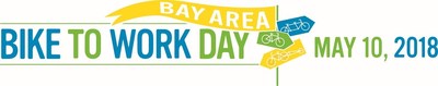 Bay Area Bike to Work Day is being held on May 10, 2018, additional information is available at www.youcanbikethere.com (PRNewsfoto/Bay Area Bike to Work Day)