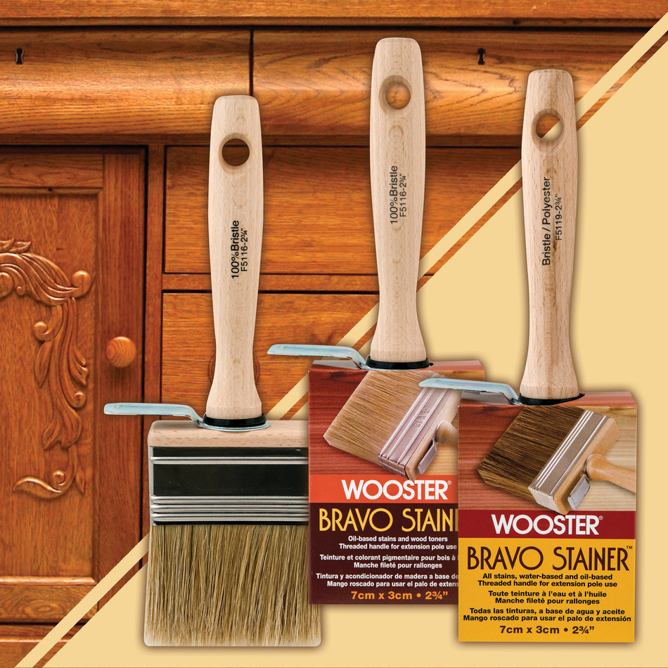 Wooster Adds New Size to Bravo Stainer™ Line
