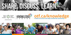 Ontario Trillium Foundation Launches Knowledge Centre