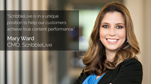 ScribbleLive appoints Mary Ward as Chief Marketing Officer (CNW Group/ScribbleLive)
