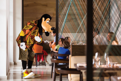 Make fun memories at the resort's on-site Good Morning Breakfast with Goofy & His Pals.